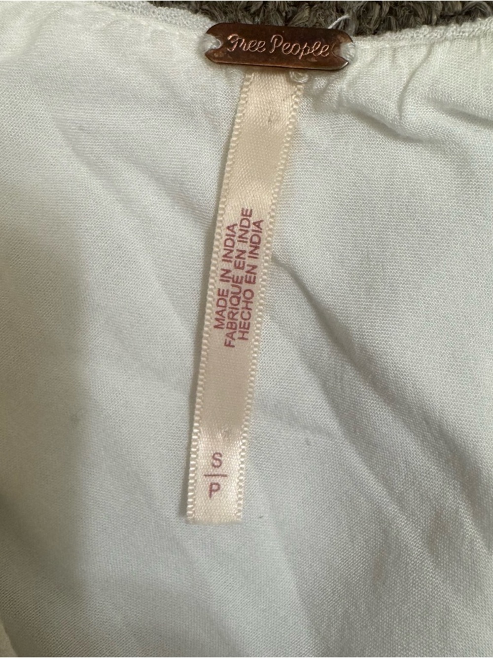 3 for $50 Free People Ellie‎ One Shoulder Top size Small - Picture 5 of 6